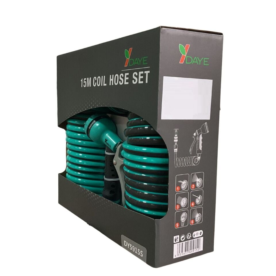 Daye Dy5915 S Spiral Hortum Seti 15 Mt