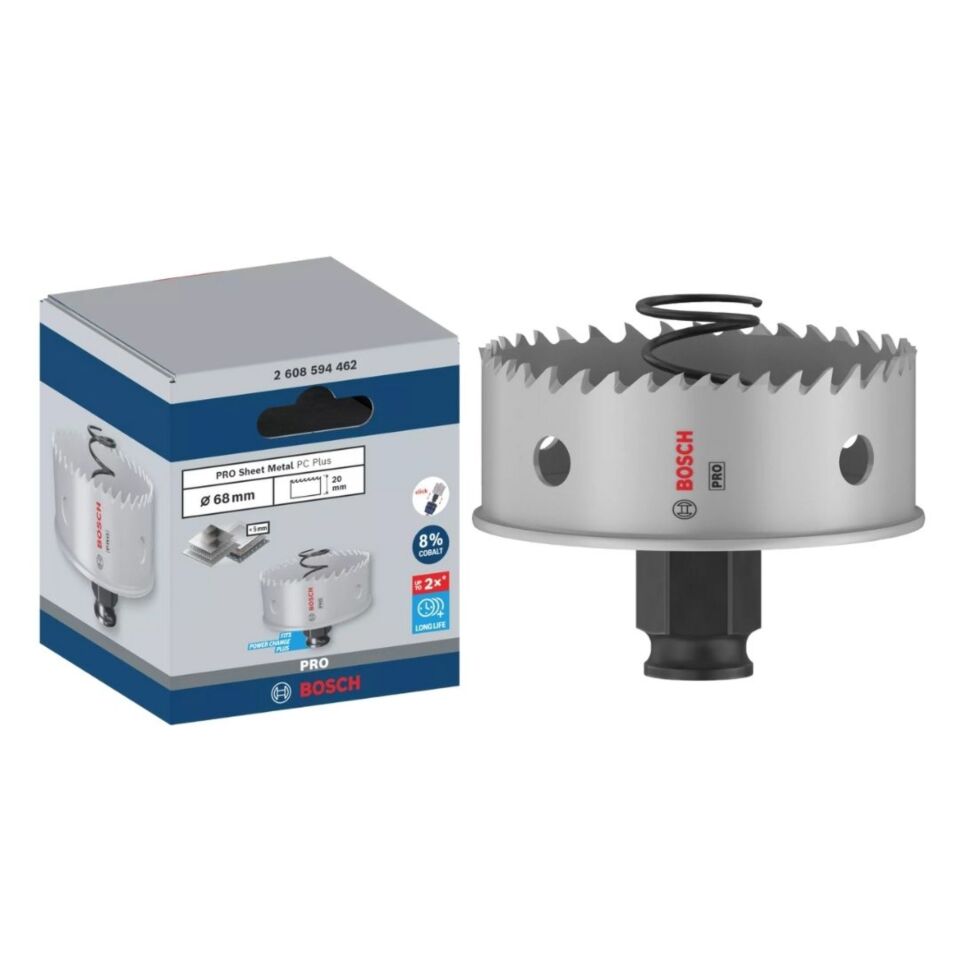Bosch Pro Sheet Metal Paslanmaz Panç 68 2608594462
