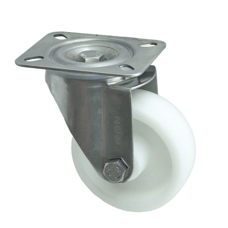 3002 MOB Paslanmaz Çelik (Inox) Teker 125*40 (İnox)