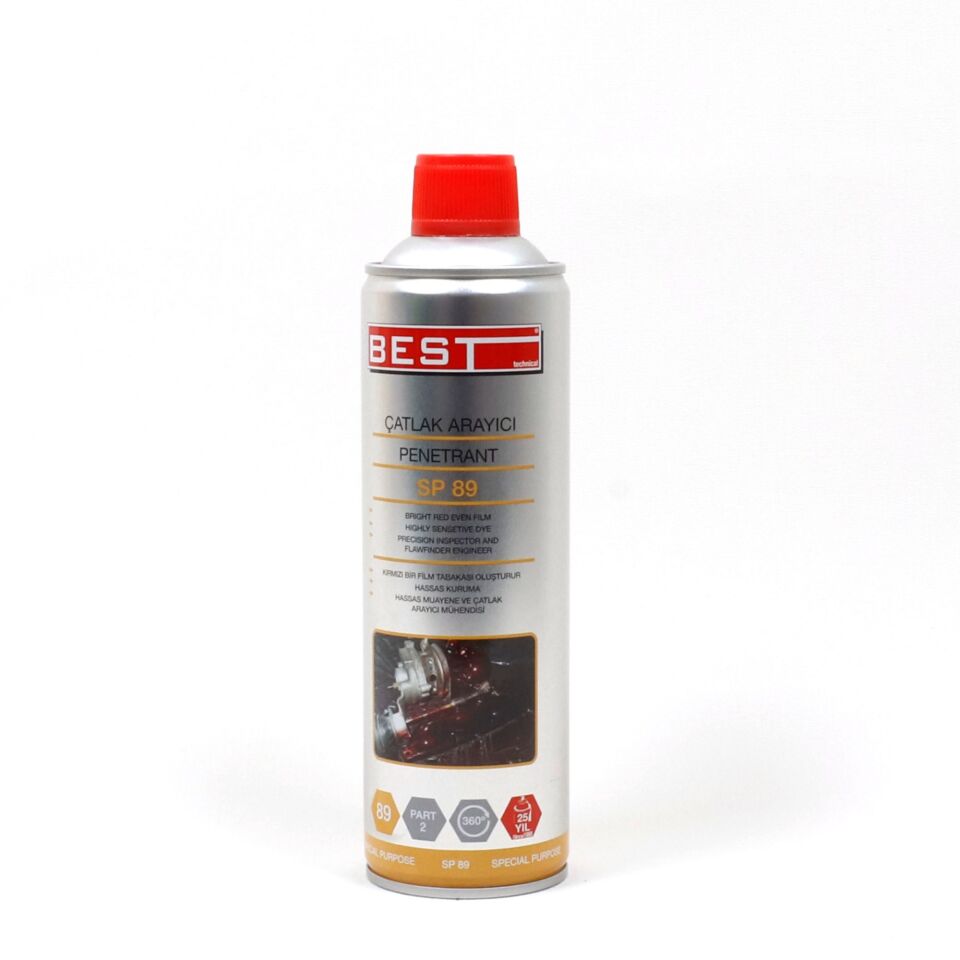 Best Çatlak Arayıcı Penentrant Sprey Sp89