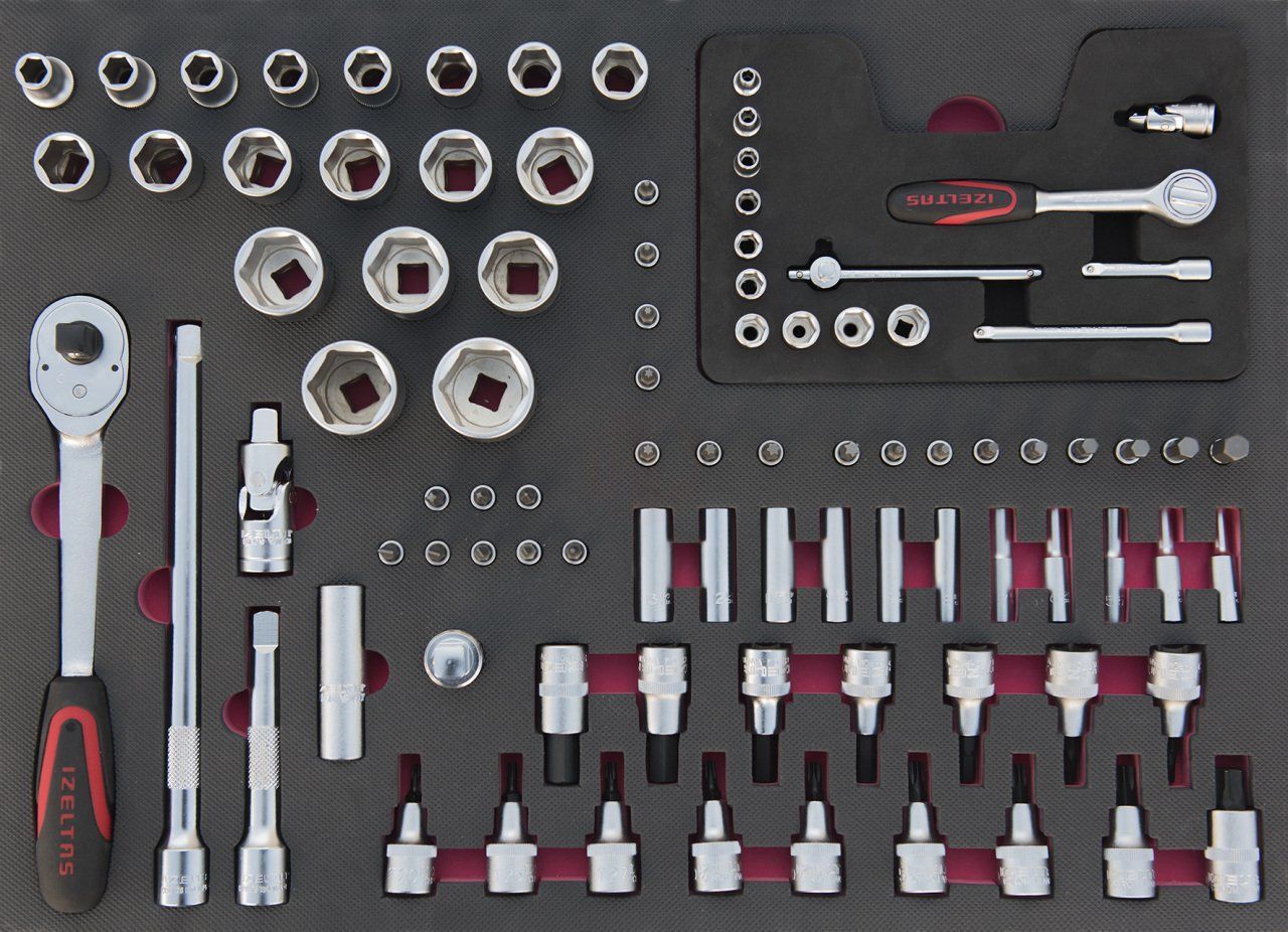 İzeltaş 2. Çekmece Premium Serisi Dolap 91 Parça - 8245002094