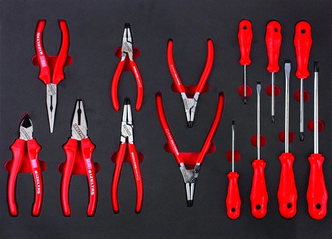 İzeltaş 3. Çekmece 0 Serisi Dolap 14 Parça - 8245003014