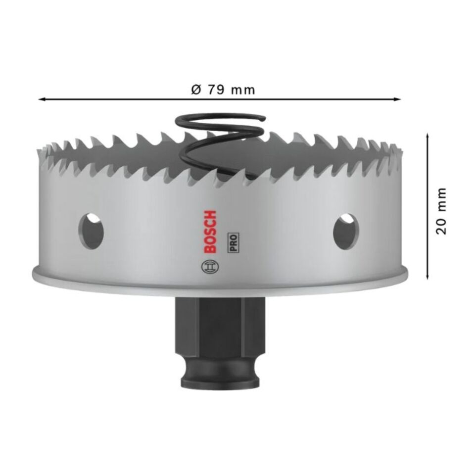 Bosch Pro Sheet Metal Paslanmaz Panç 79 2608594466