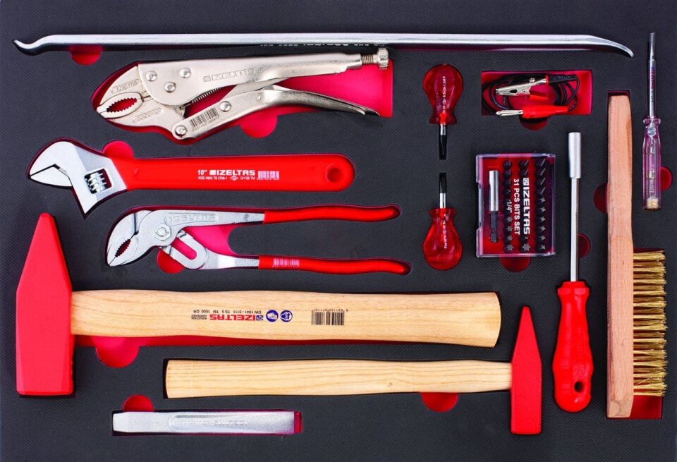 İzeltaş 5. Çekmece 0 Serisi Dolap 43 Parça - 8245005043