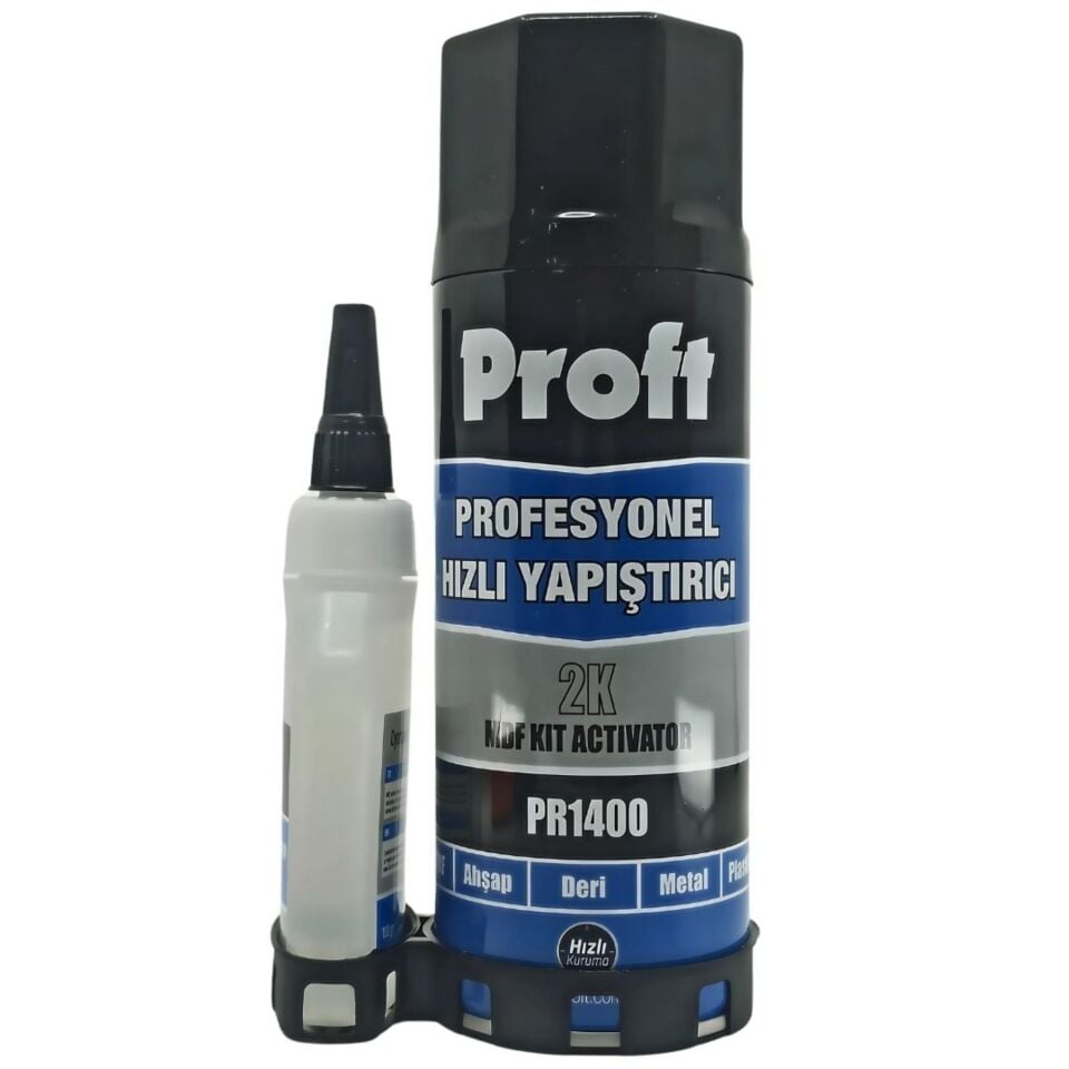 Proft Mdf Hızlı Yapıştırıcı 400 Ml+100 Gr