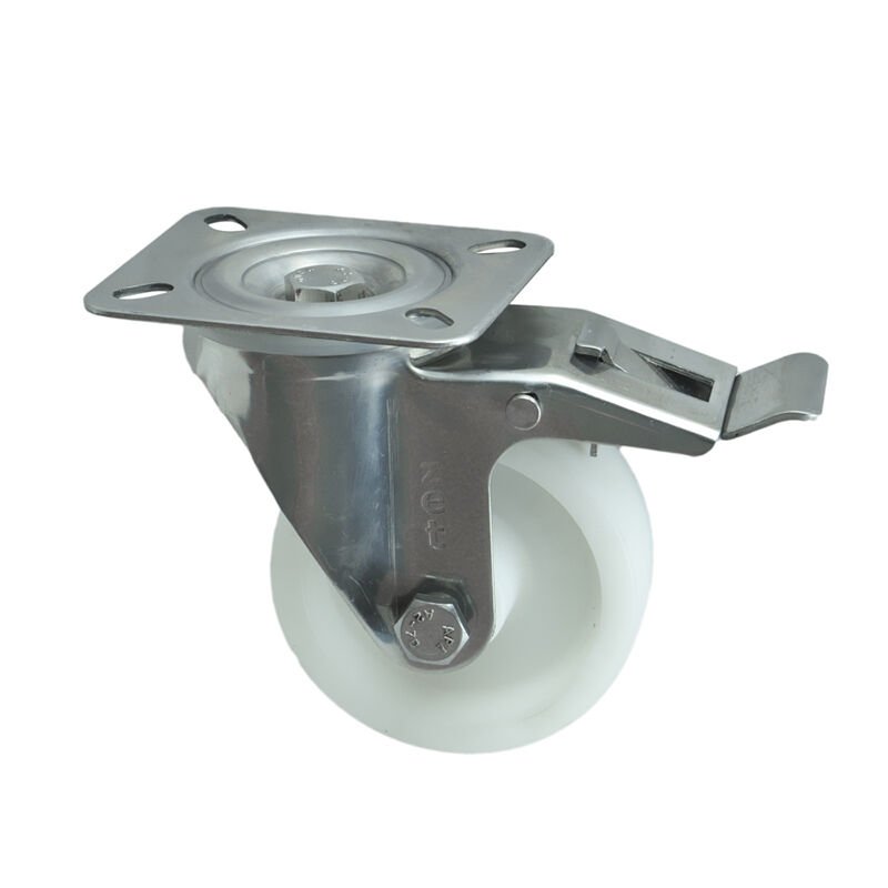 3002 MOB Paslanmaz Çelik (Inox) Teker 150*42 Frenli (İnox)