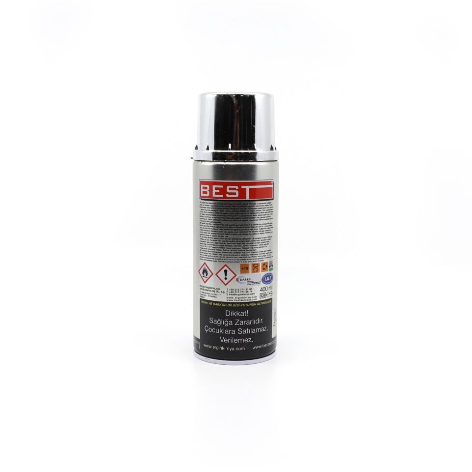 Best Efekt Sprey Boya 400 Ml Krom