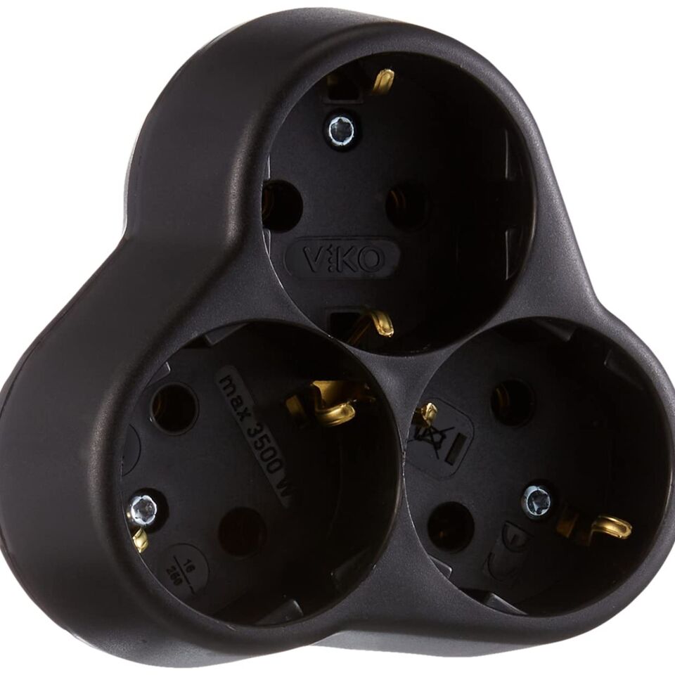 Viko Yonca Siyah Topraklı Vk-90303004