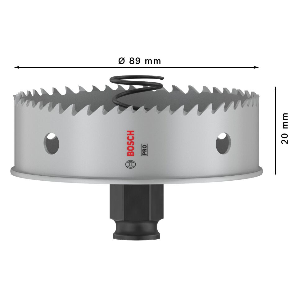 Bosch Pro Sheet Metal Paslanmaz Panç 89 2608594469