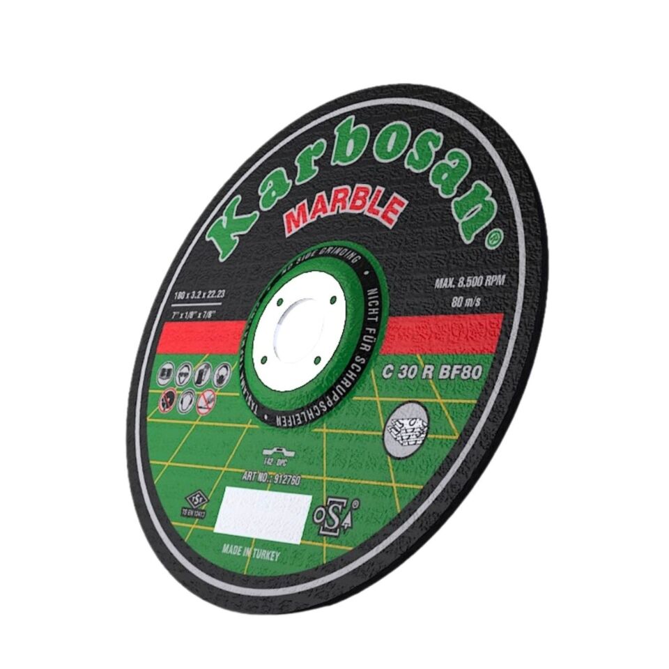 Karbosan Sc Bombeli Mermer Kesici 180x3.2 (12760)