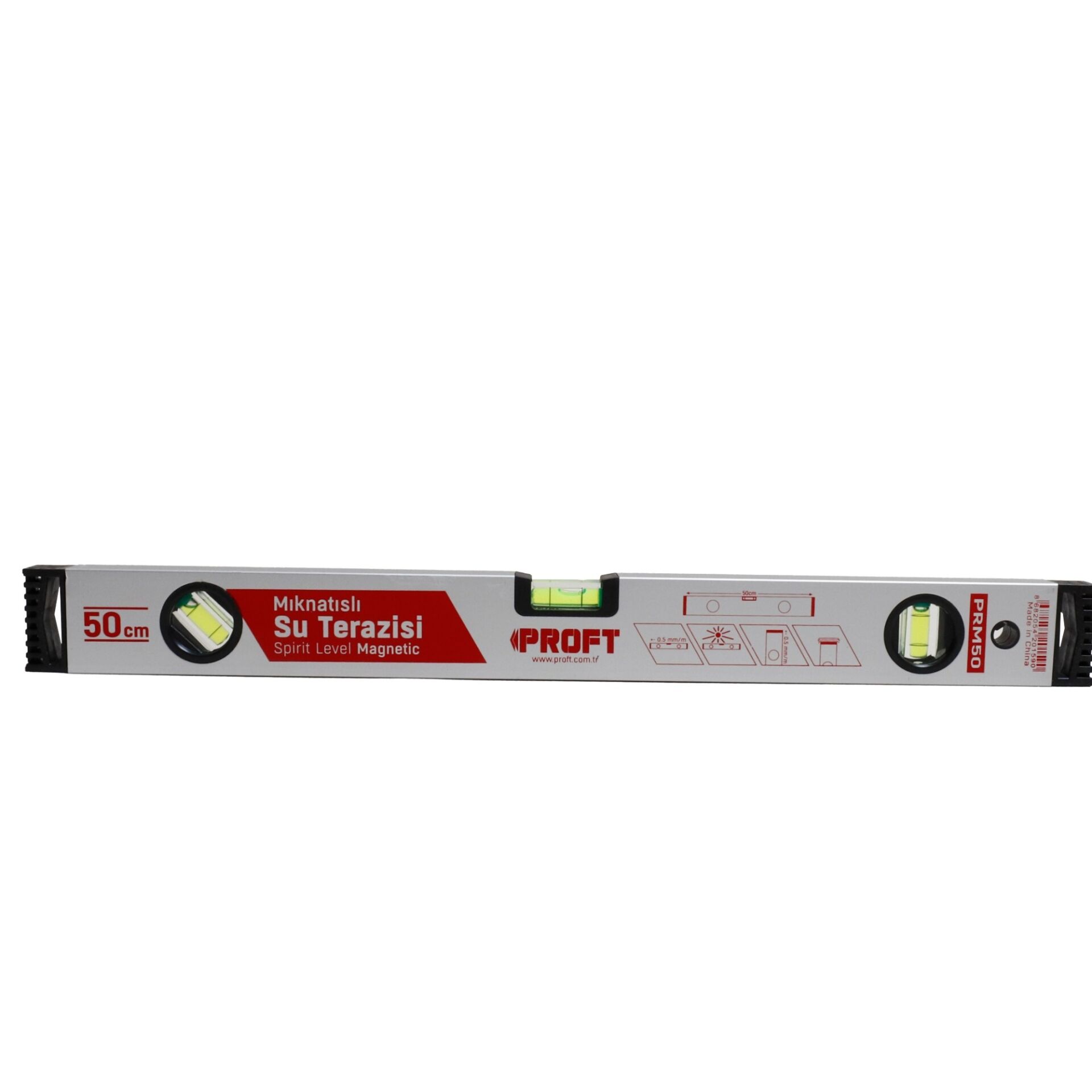 Proft Mıknatıslı Su Terazisi (prm50) 50 Cm