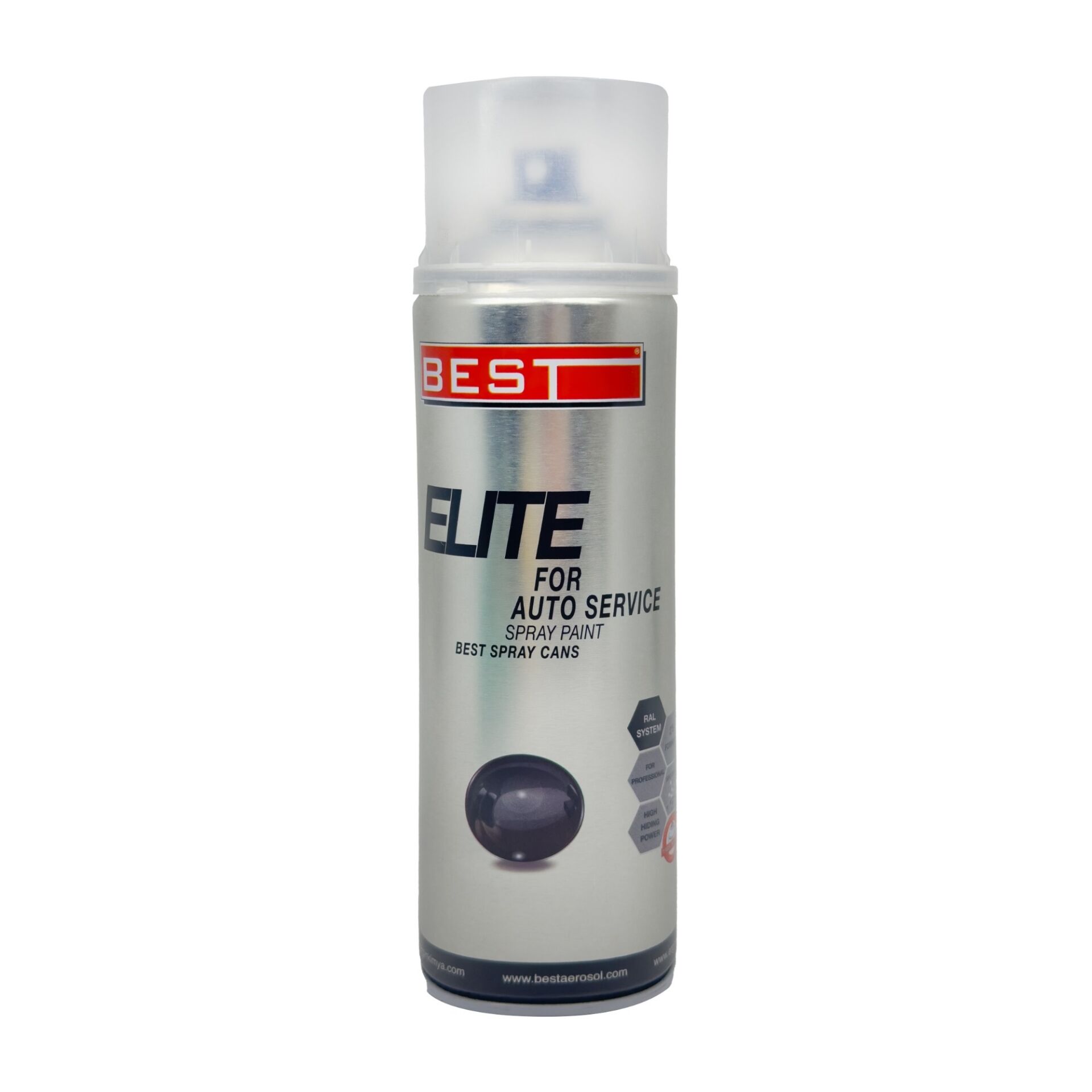 Best Elite Oto Jant Sprey Boya 500 Ml Mat Siyah