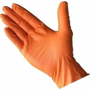 Rico Örgü Lateks Eldiven Turuncu - 027-KK0006