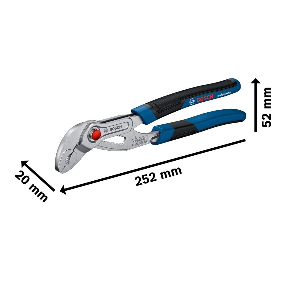 Bosch Profesyonel Boru Anahtarı 250 MM 1600A02W3N