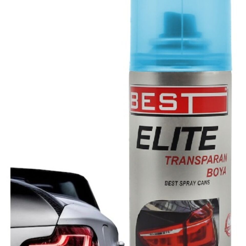 Best Elite Transparan Far Boyası 200 Ml Mavi