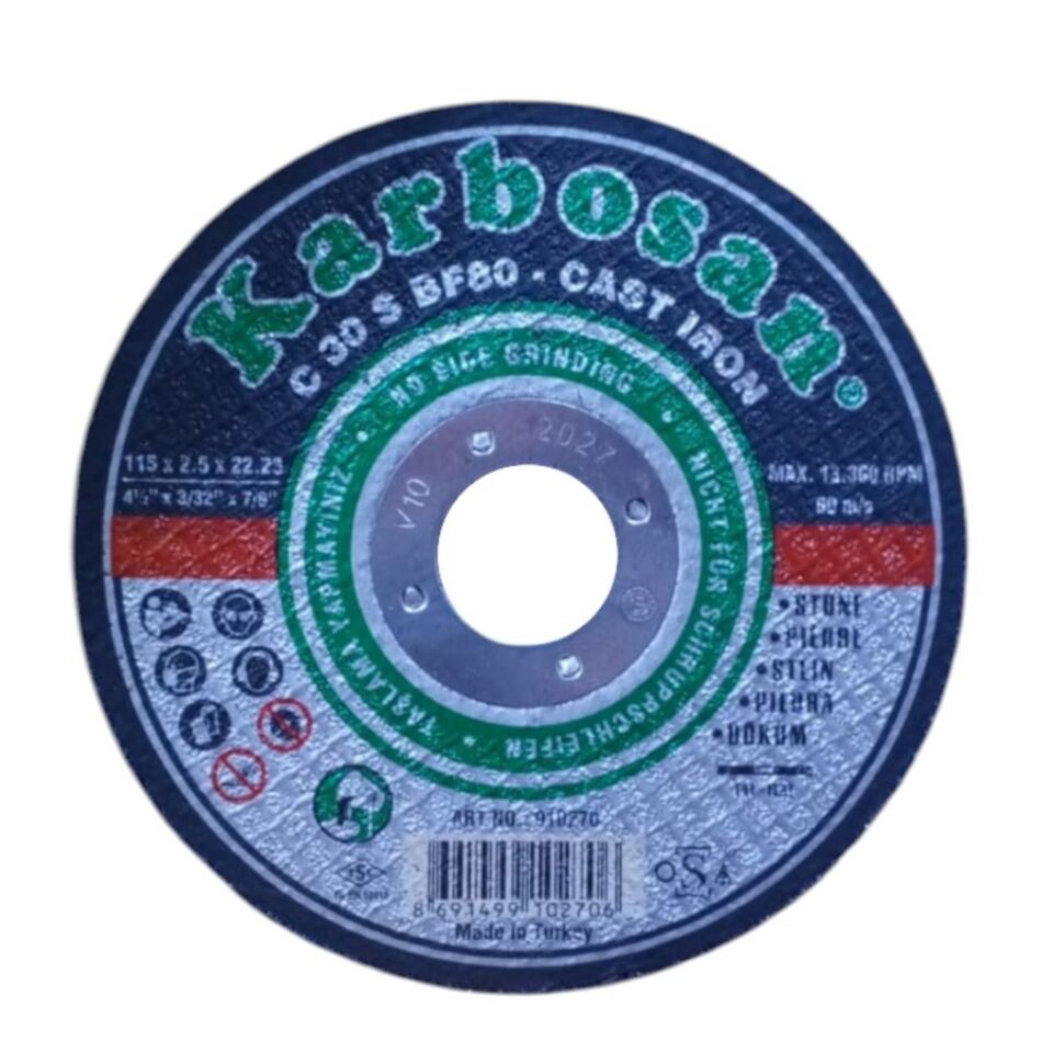 Karbosan Sc Tuğla Kesici 115x2.5x22 (910270)
